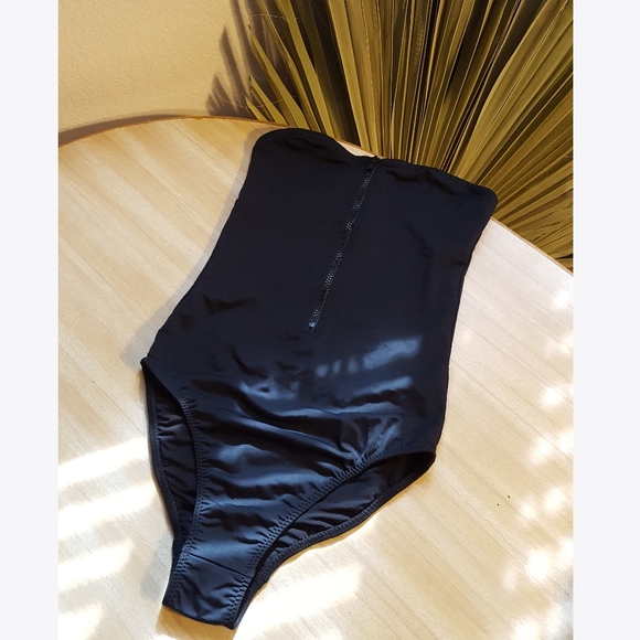 Undrest By The Sea Zip Front One Piece Swimsuit - Picture 3 of 10